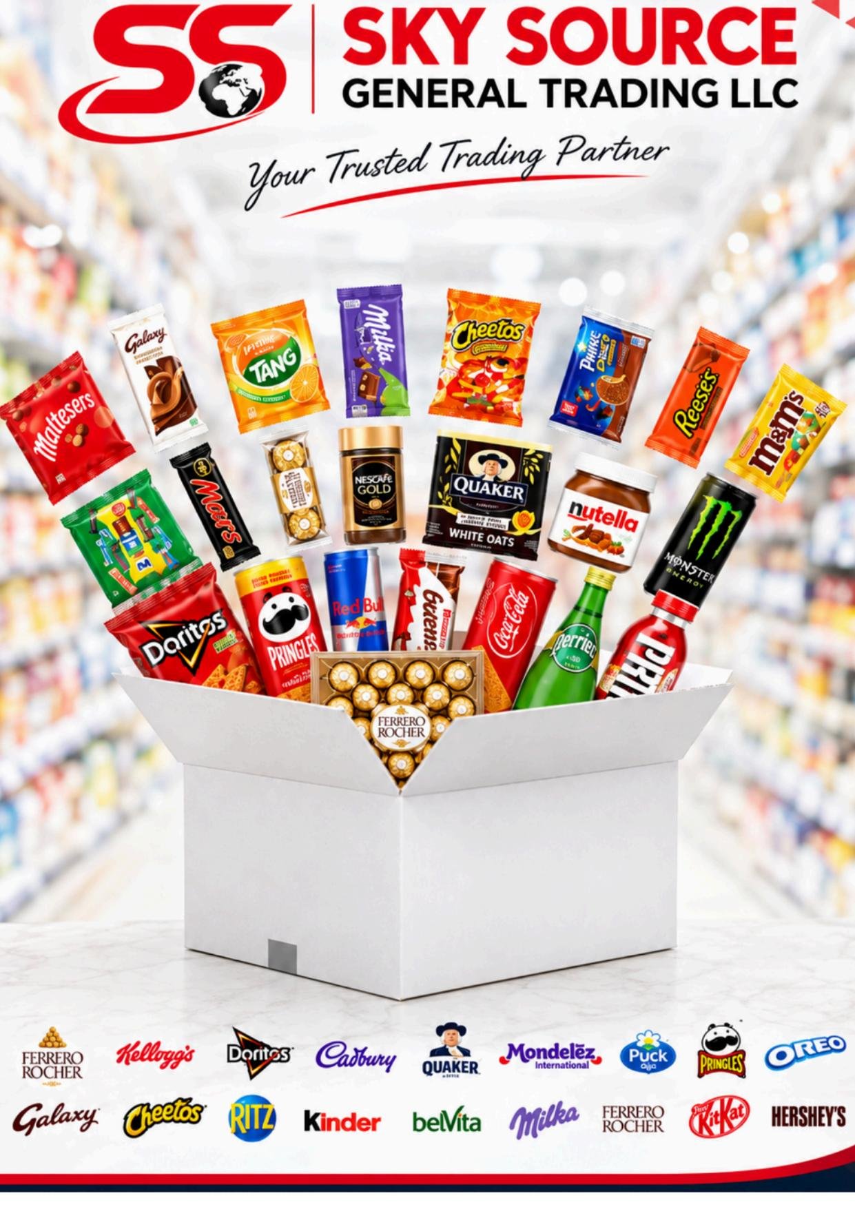 Cover of the Sky Source General Trading product catalogue