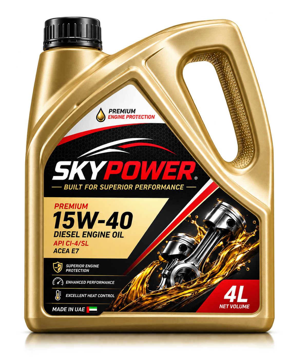 SKYPOWER premium diesel engine oil product